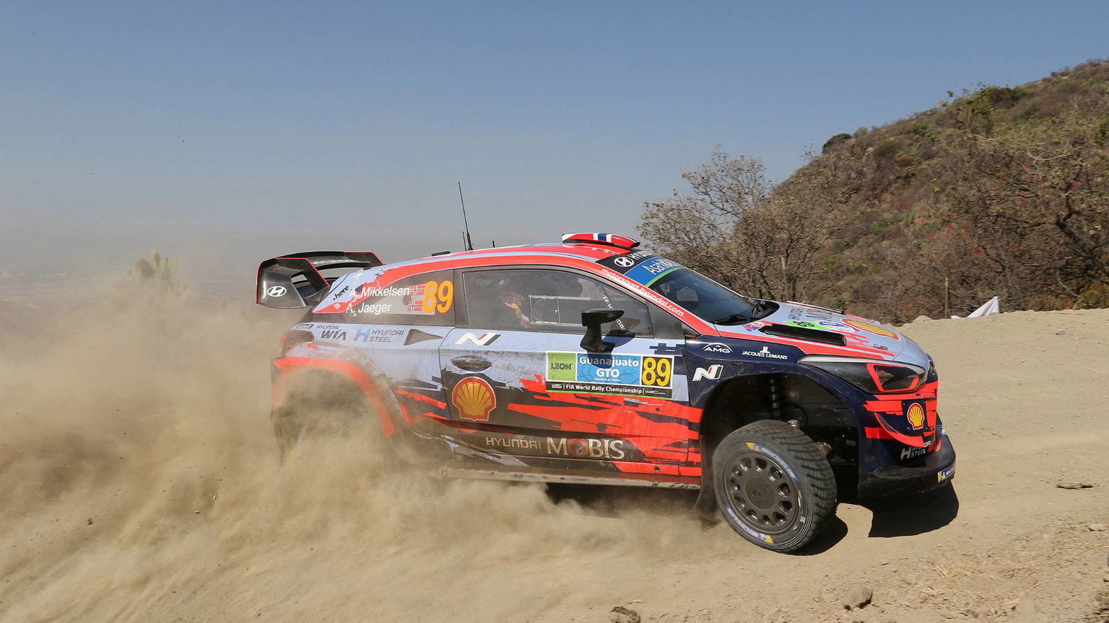 Mikkelsen leads Rally Mexico, Suninen crashes out