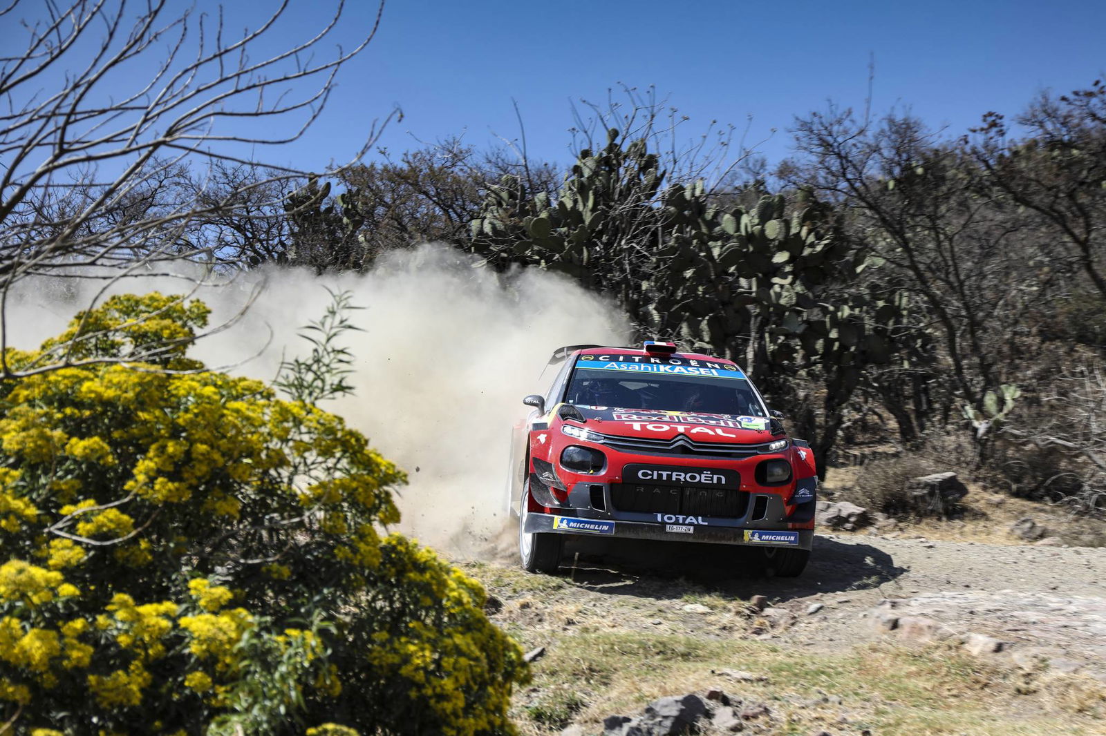 Mikkelsen leads Rally Mexico, Suninen crashes out