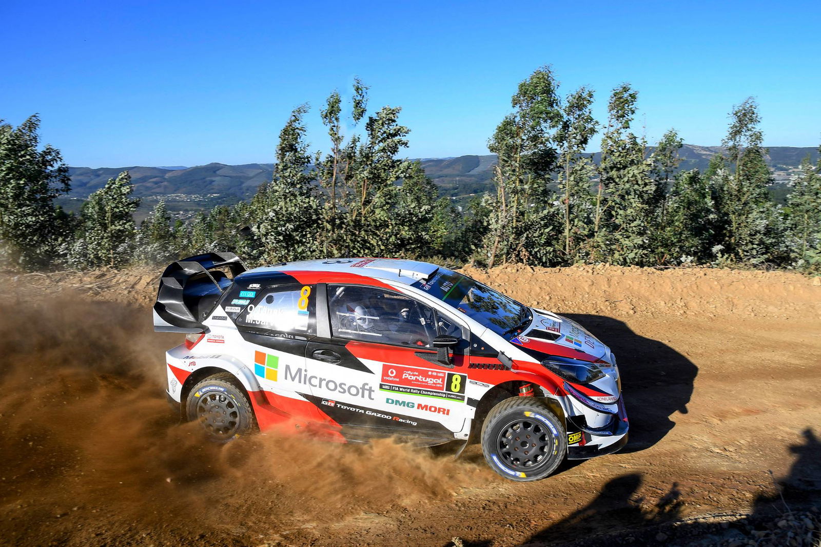 Tanak heads up Toyota 1-2-3 in Rally de Portugal
