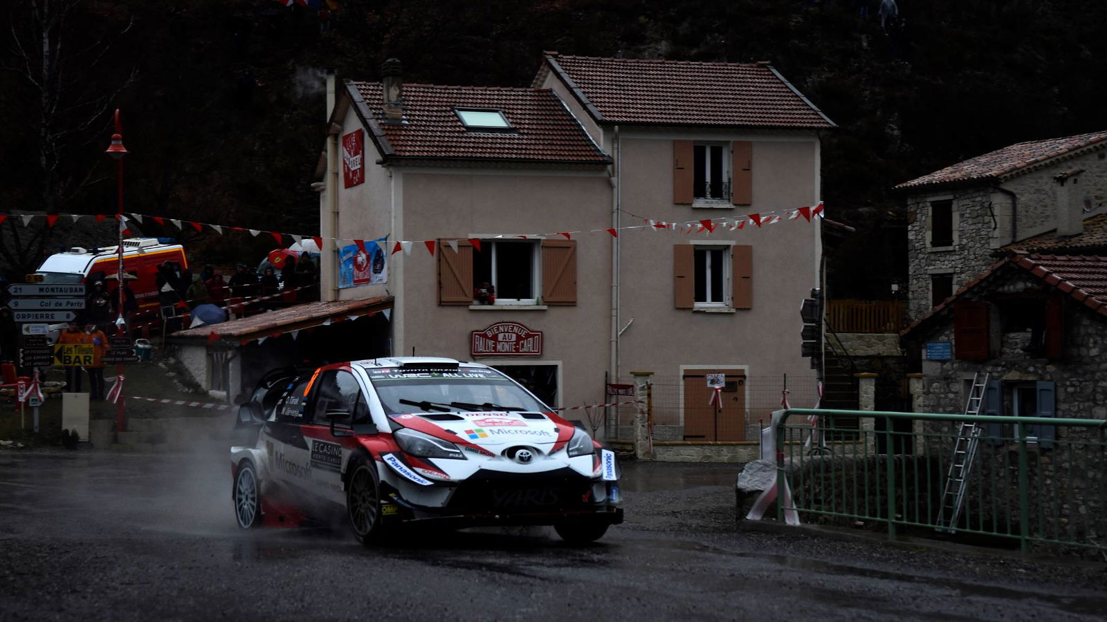 Tanak sets up final day fight with Ogier at Rallye Monte-Carlo
