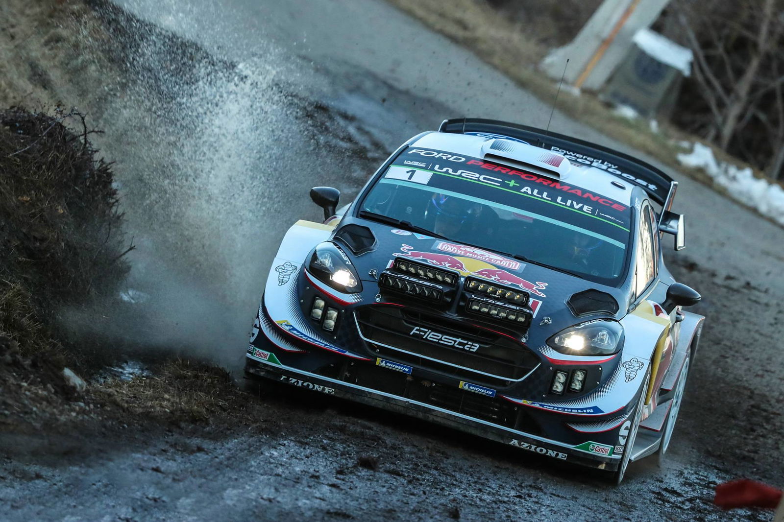 Tanak sets up final day fight with Ogier at Rallye Monte-Carlo