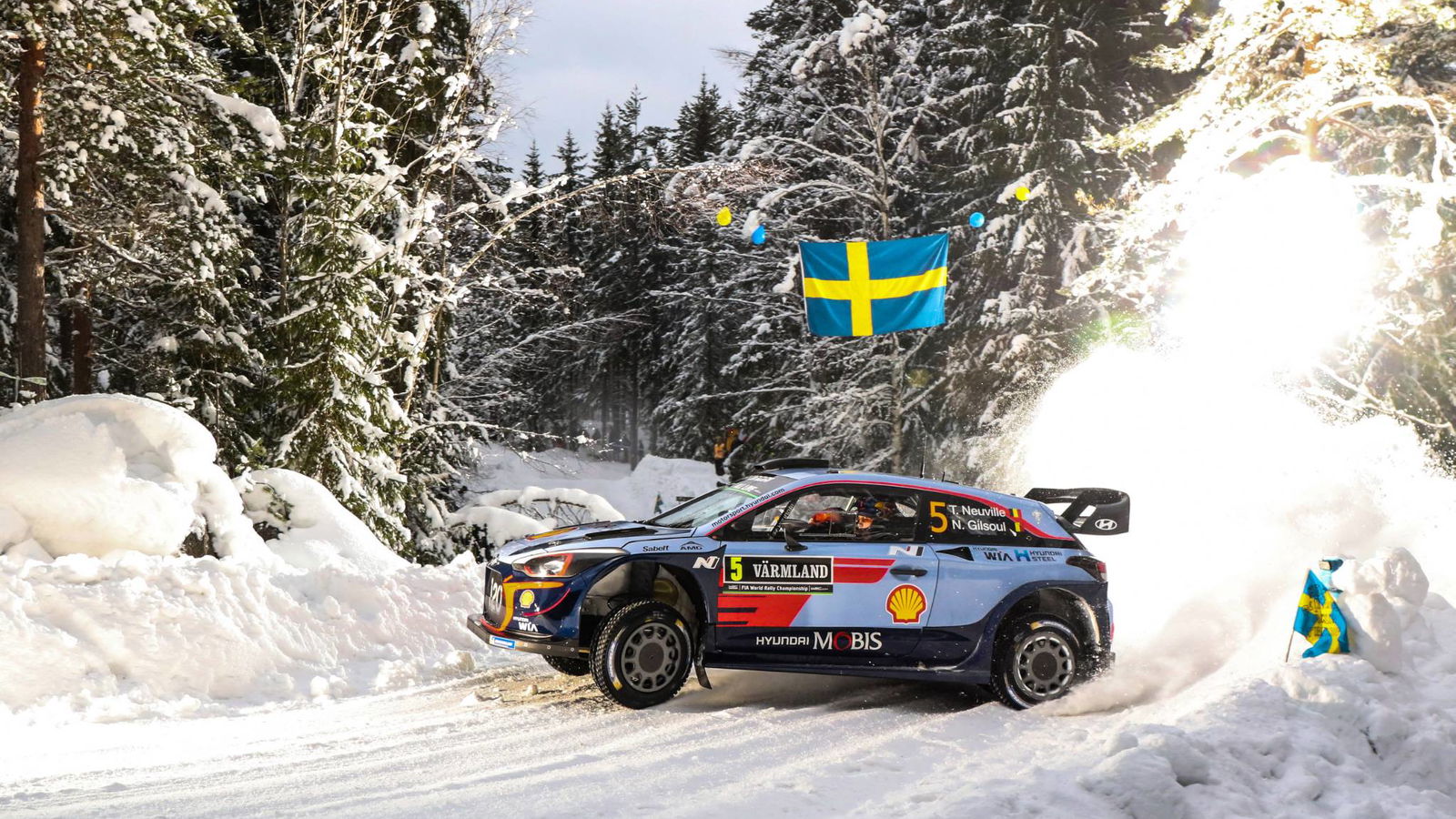 Rally Sweden - Classification after SS8
