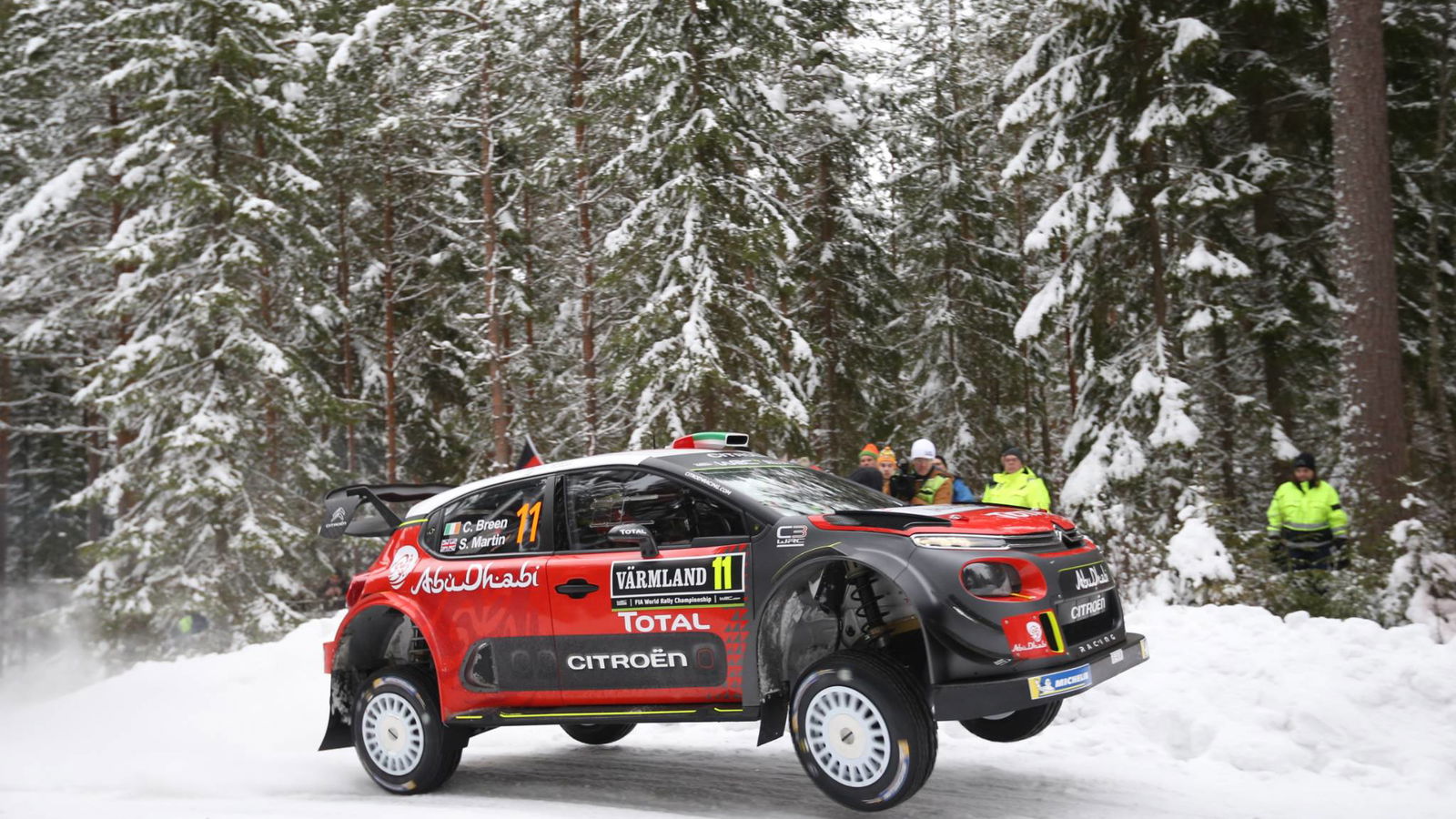 Breen keeps pace with Neuville at Rally Sweden