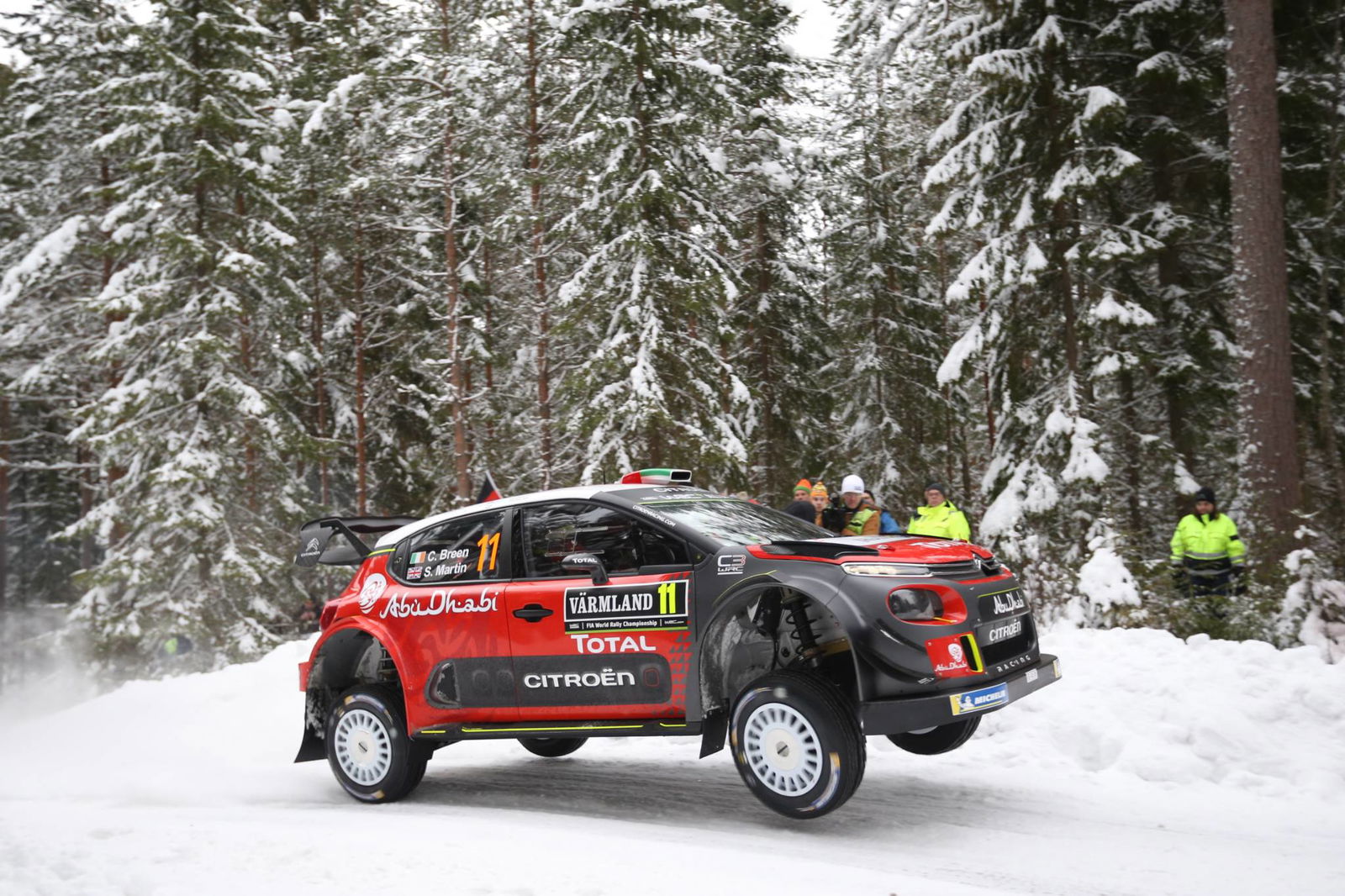 Rally Sweden - Klasifikasi setelah SS16