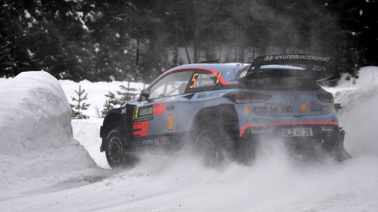Rally Sweden - Klasifikasi setelah SS16