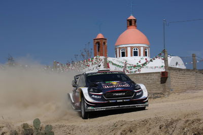 Ogier memenangkan Reli Mexico saat Meeke terputus-putus