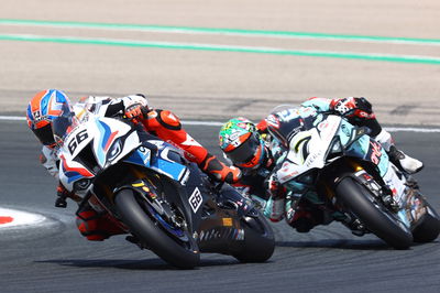 Tom Sykes and Chaz Davies, Navarra WorldSBK Race1, 21 August 2021