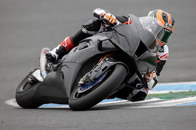 Michael van der Mark, Testing the BMWS1000RR with fairing wings, Estoril WorldSBK test 2020