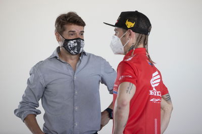 Carlos Checa and Alvaro Bautista, Aragon WorldSBK 2021