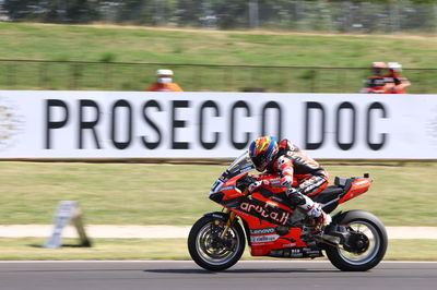 Michael Ruben Rinaldi practice start, Misano WorldSBK 2021