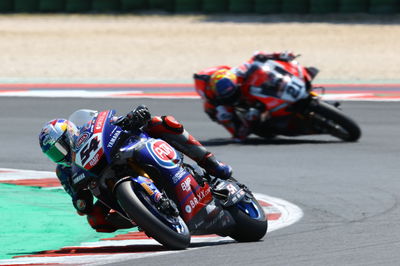 Toprak Razgatlioglu and Michael Ruben Rinaldi, Misano WorldSBK race2, 2021