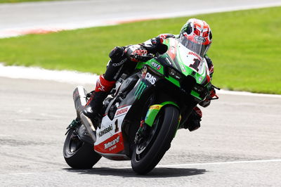 Jonathan Rea, Donington Park WorldSBK superpole race, 4 July 2021