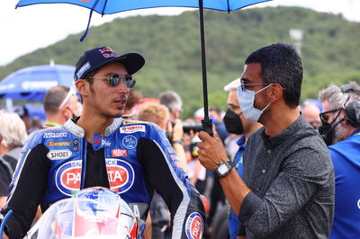 Toprak Razgatlioglu and Kenan Sofuoglu, Czech WorldSBK race1, 7 August 2021