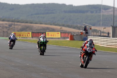 Scott Redding, Jonathan Rea and Toprak Razgatlioglu, Navarra WorldSBK superpole race,, 22 August 2021