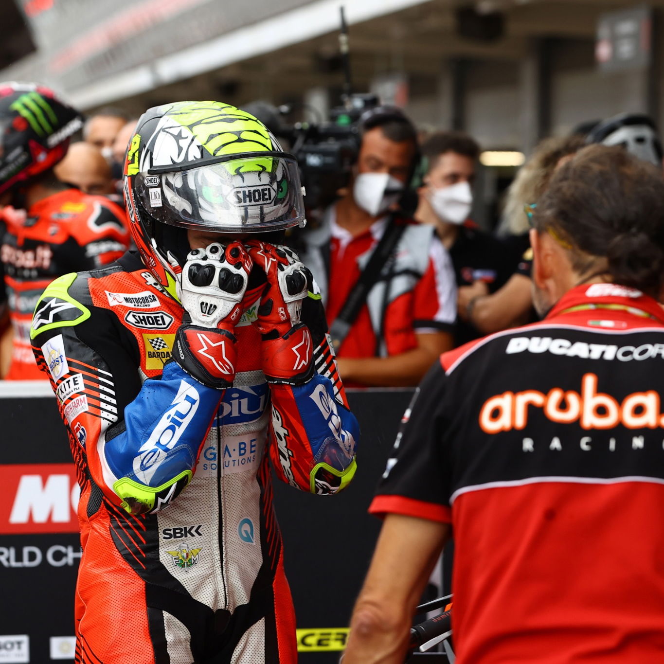 Axel Bassani, Catalunya WorldSBK Race1, 18 September 2021