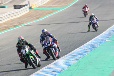 Jonathan Rea, Toprak Razgatlioglu and Andrea Locatelli Jerez WorldSBK race1, 26 September 2021