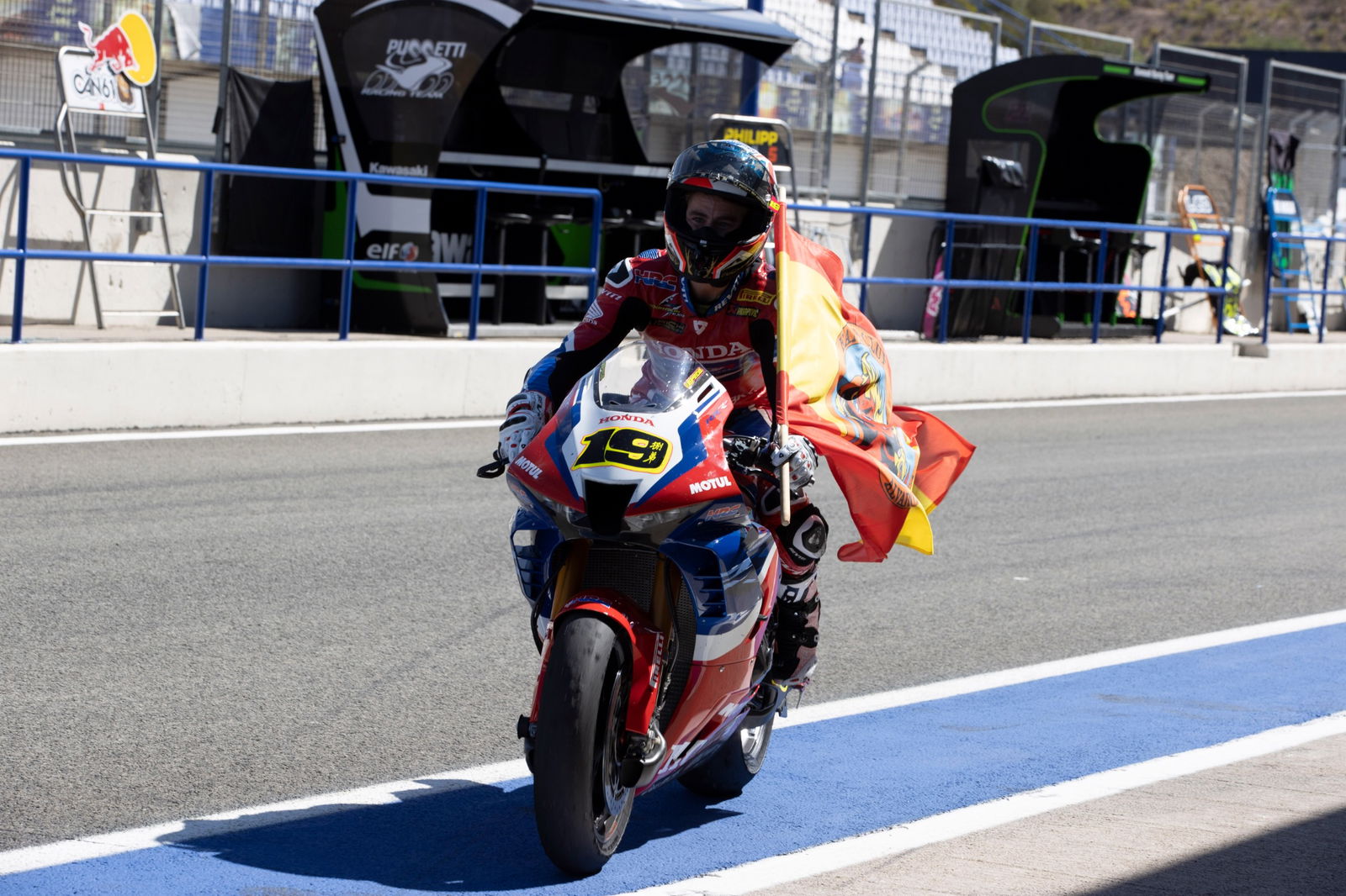 Alvaro Bautista, Jerez WorldSBK race2, 26 September 2021