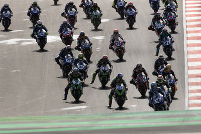 Race start, Portuguese WorldSSP race2, 3 October 2021