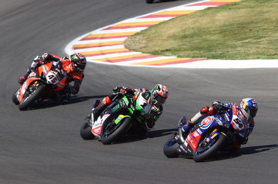 Toprak Razgatlioglu, Jonathan Rea and Scott Redding, Argentine WorldSBK race2, 17 October 2021