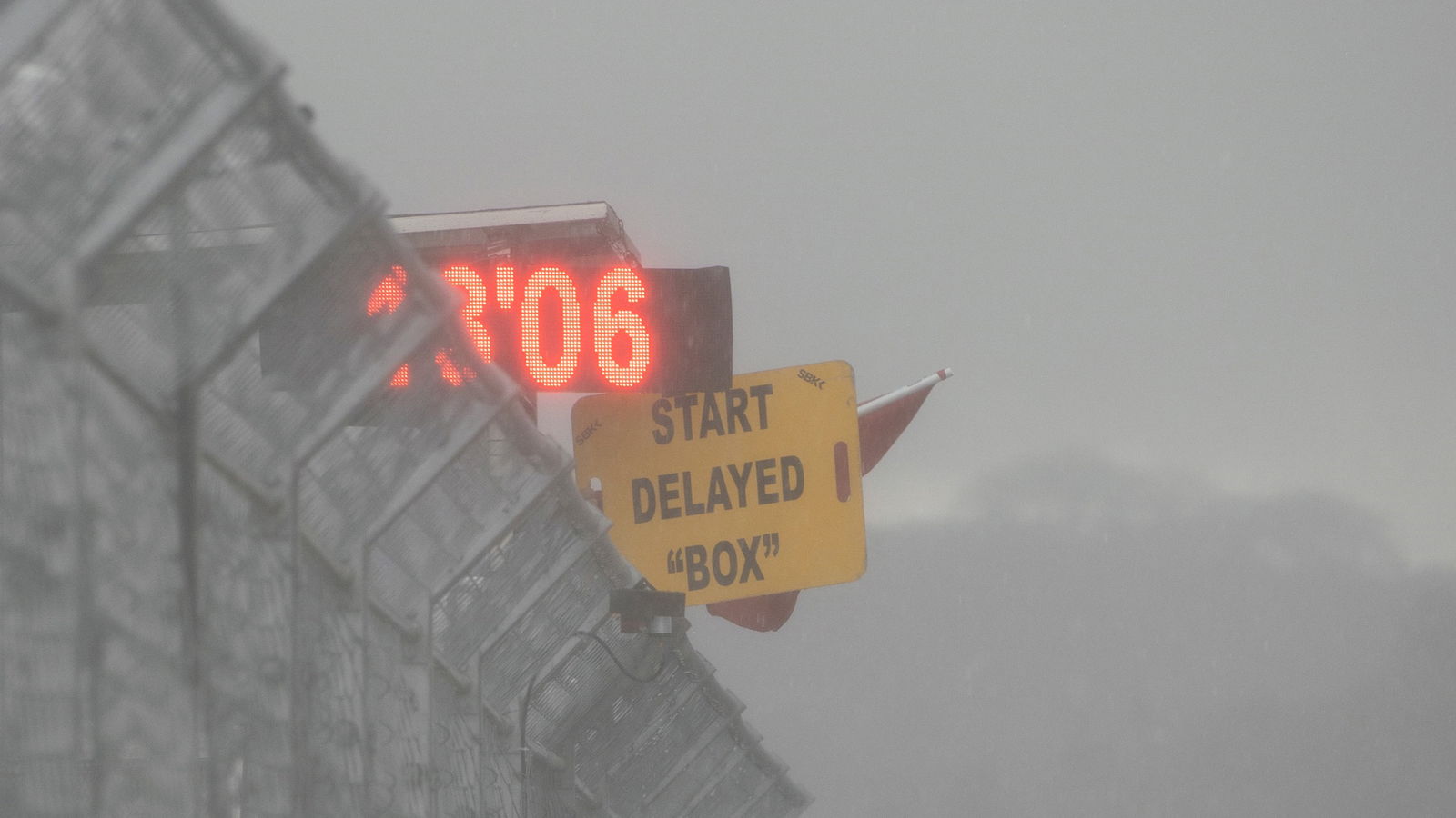 Race delayed, Indonesian WorldSBK race1, 20 October 2021