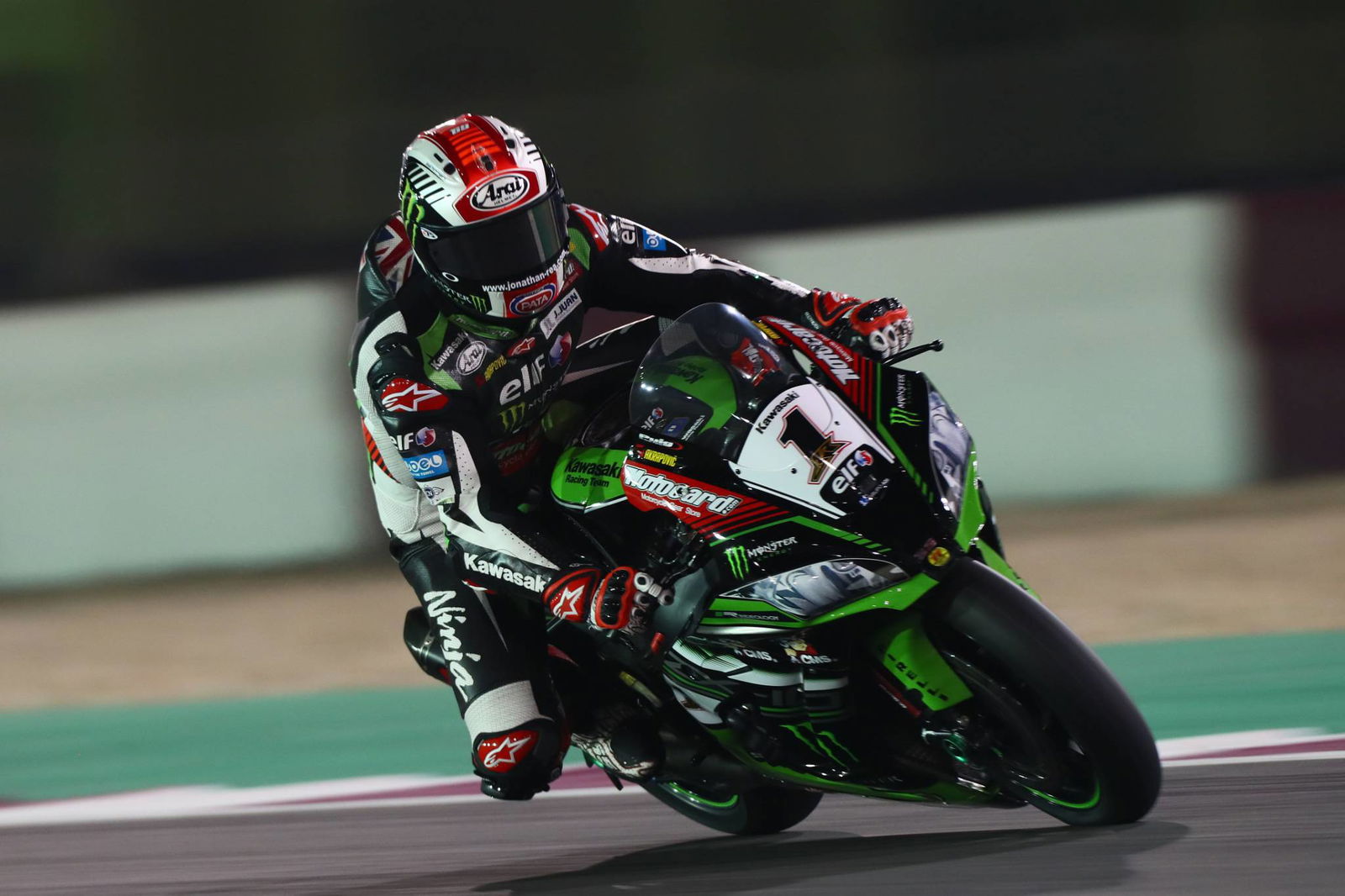 Rea sets lap record for Qatar pole position
