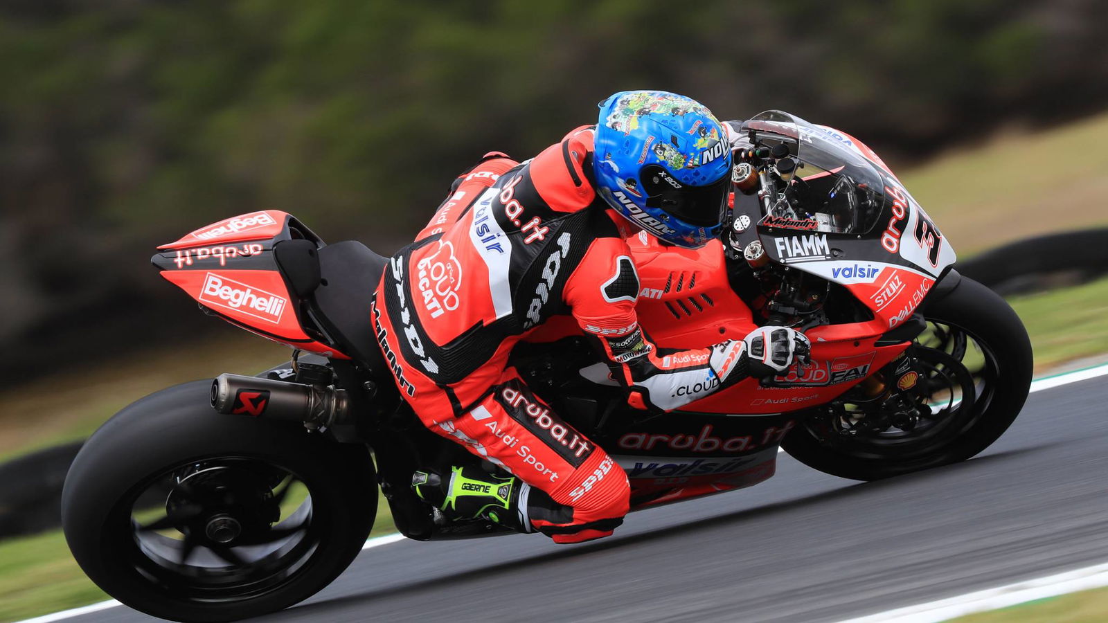 Melandri tercepat sebagai Rea, Sykes sama-sama tumbang