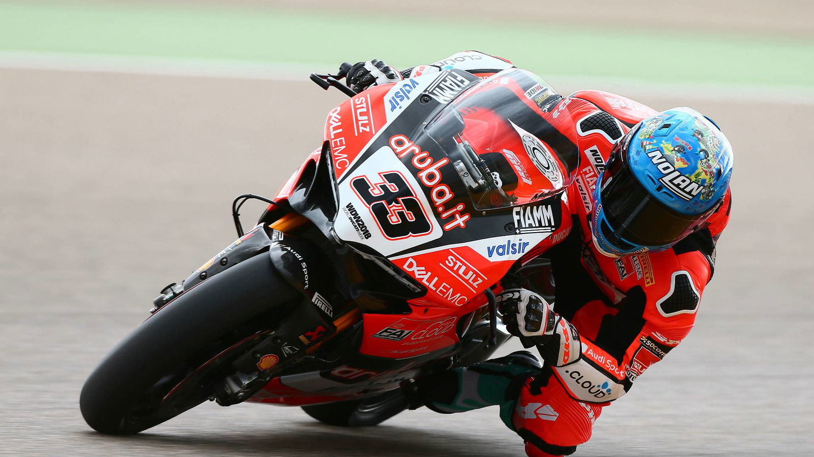 Melandri beats Rea for Aragon pole, Davies falls