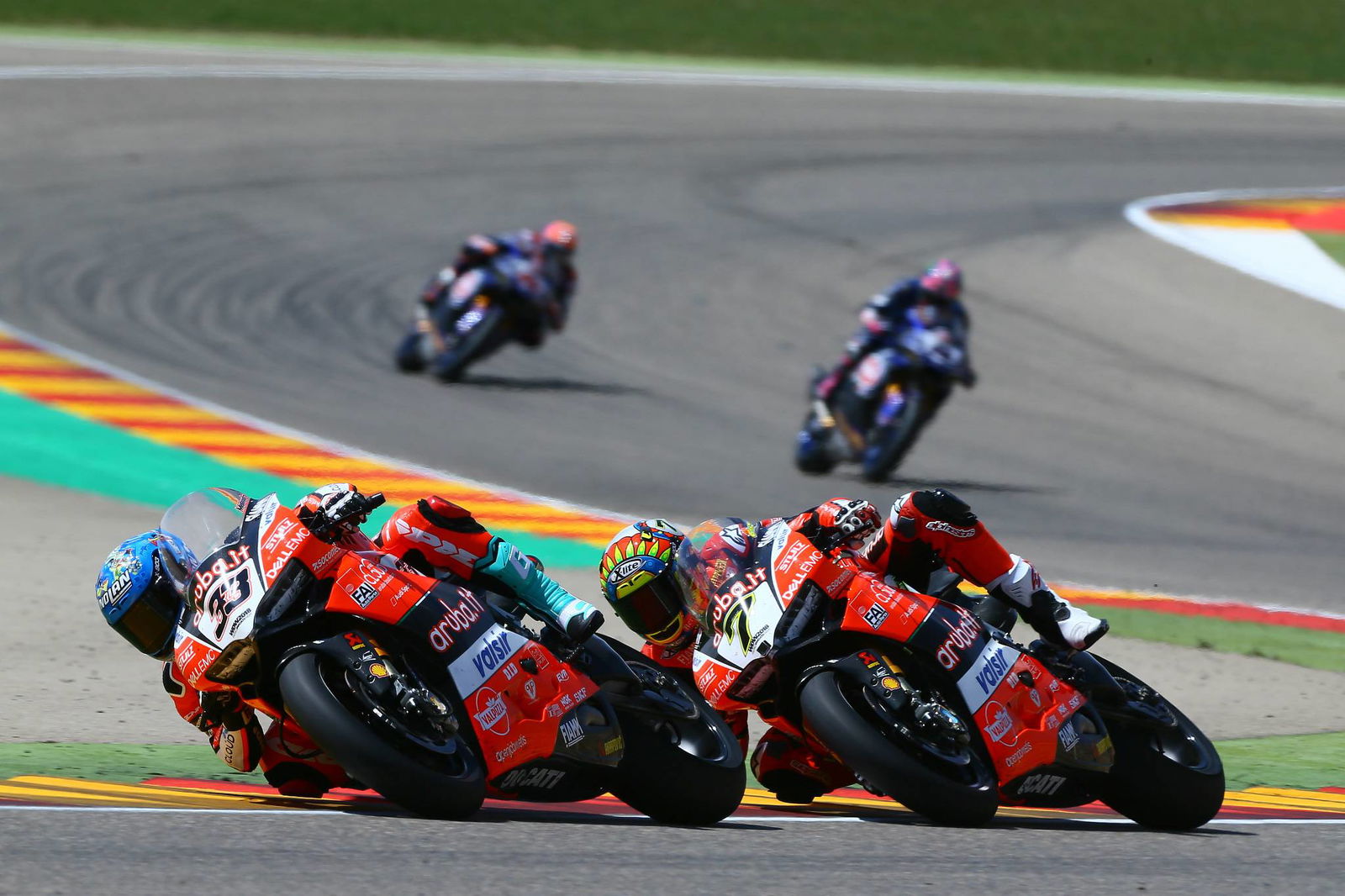 Melandri’s Ducati instability issues curtails “aggressive” late attack