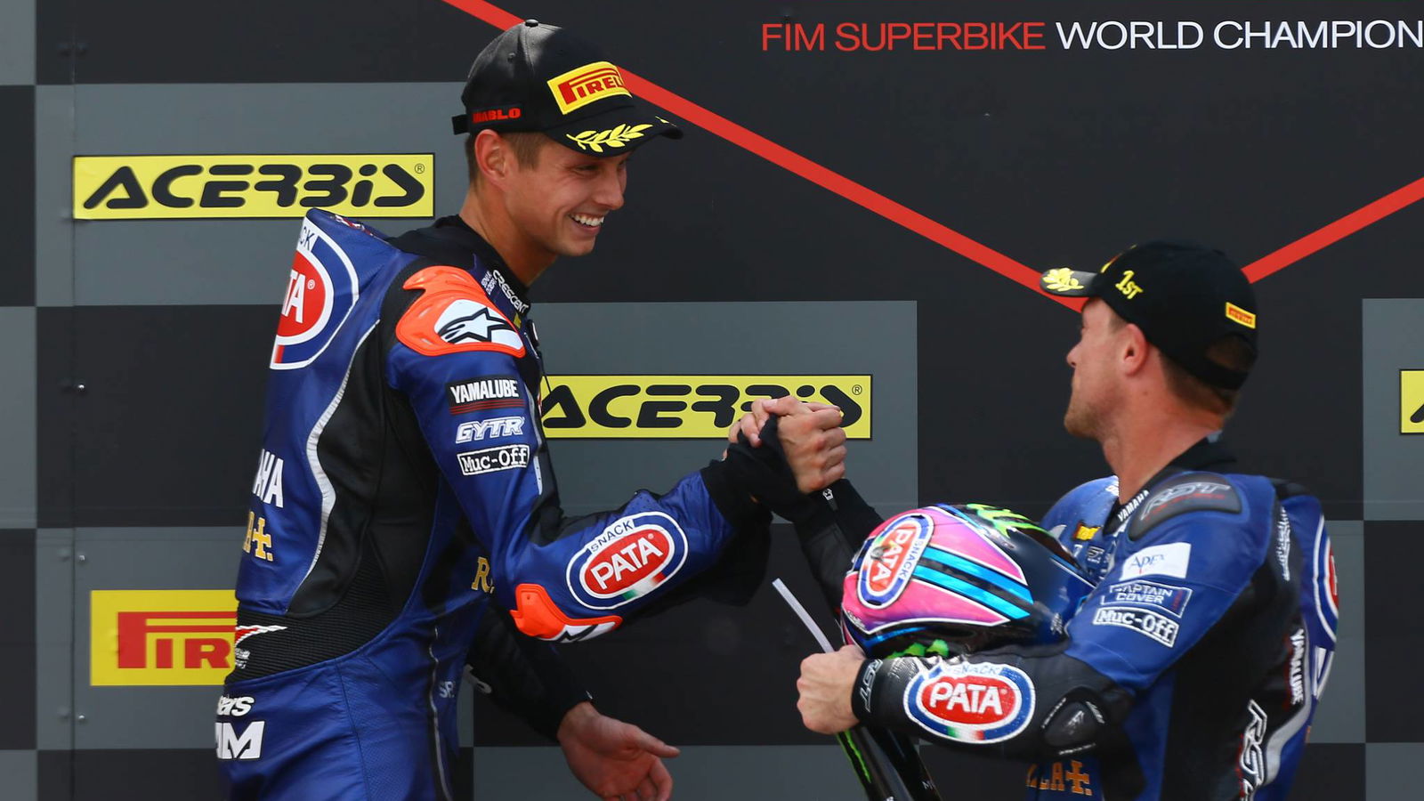 Pata Yamaha retains van der Mark, Lowes for 2019