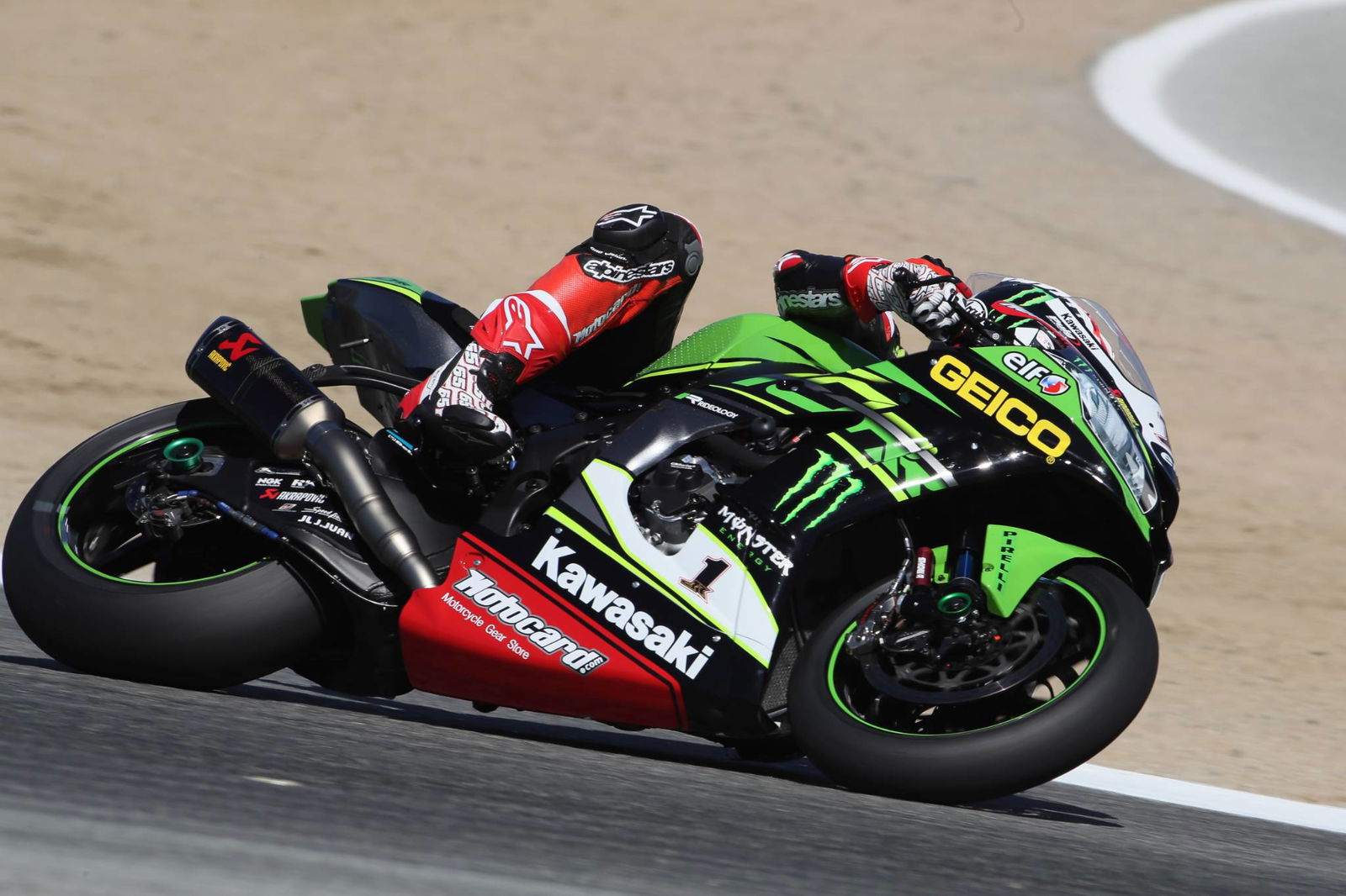 Rea on top on return to Laguna Seca
