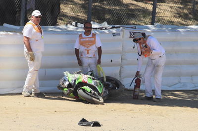 Rea in control at Laguna Seca opener