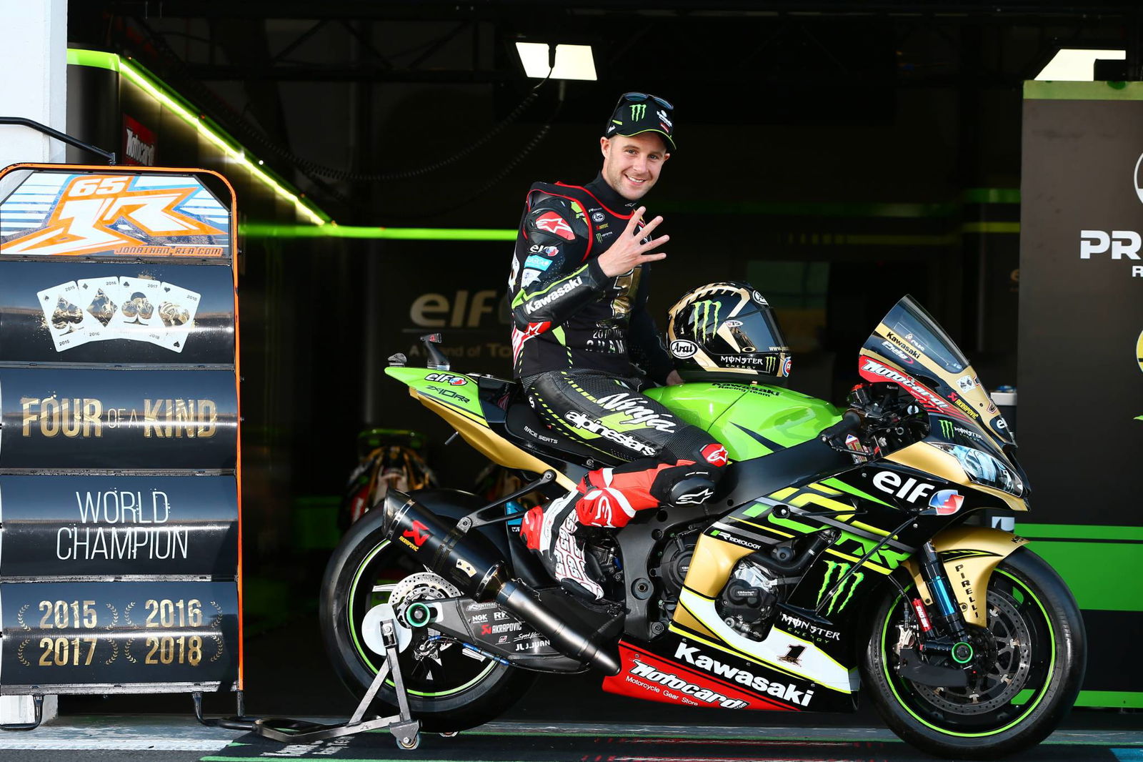 Rea celebrates World Superbike title with Magny-Cours double