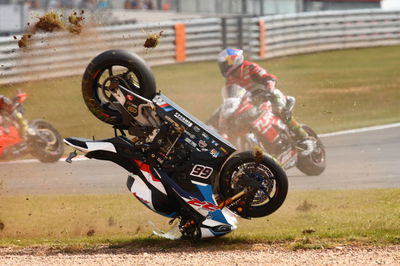 Bautista feels the strain in ‘fight with bike’ at Donington