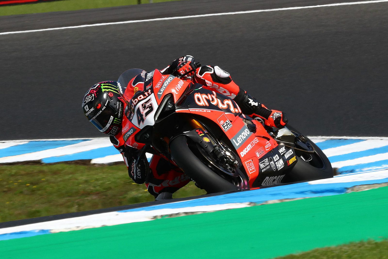 Redding sweeps practice timesheets at Phillip Island