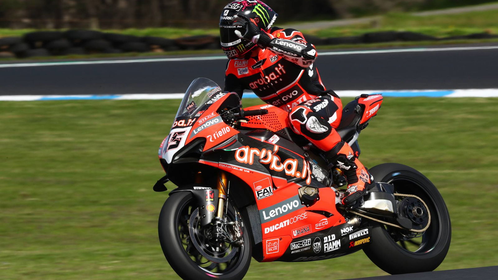 Redding sweeps practice timesheets at Phillip Island