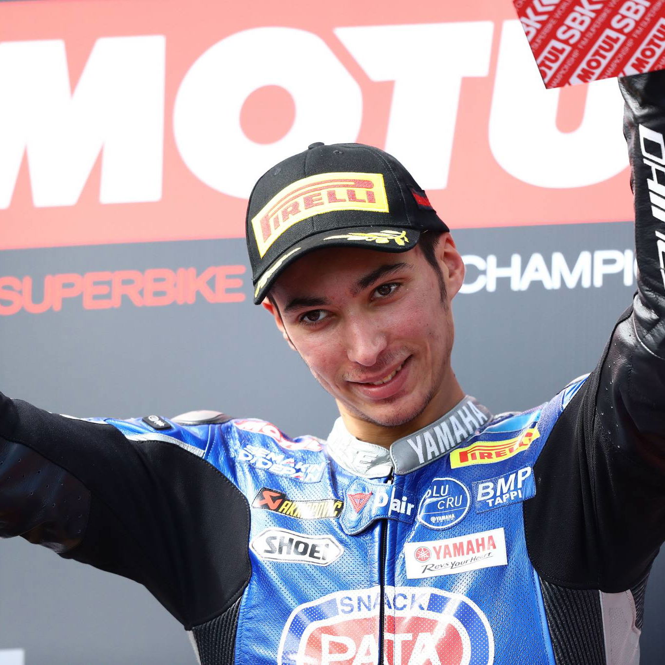 Footloose Fabrizio gets first podium.