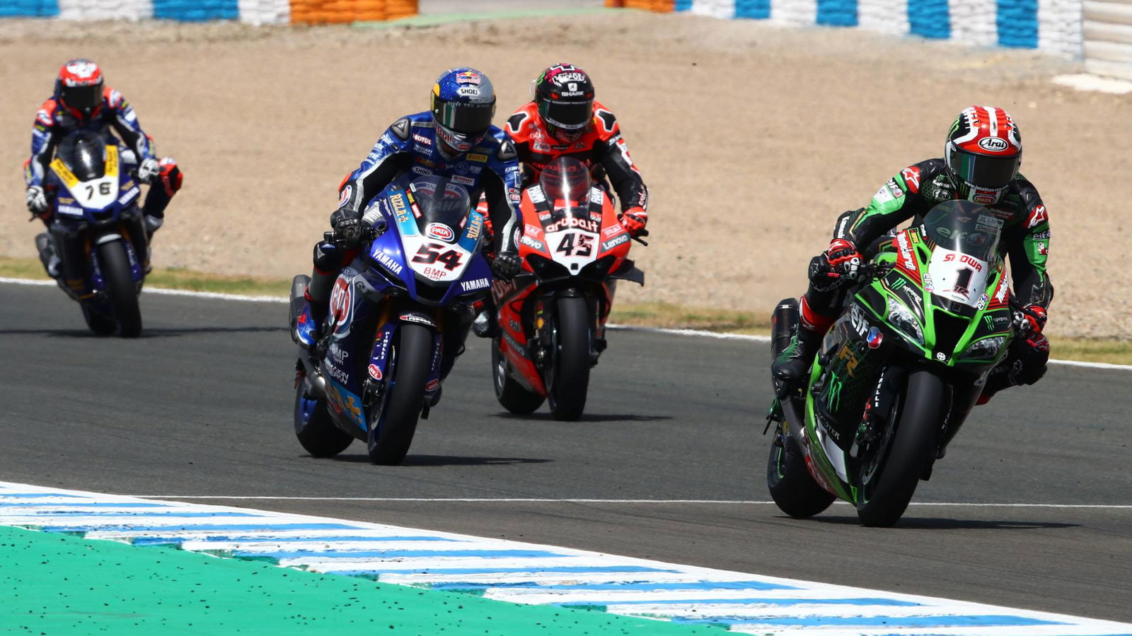 Rea sprints clear for Jerez Superpole Race win