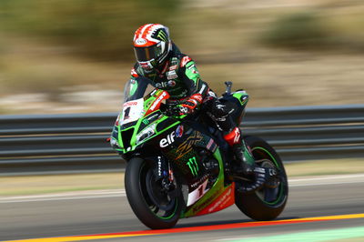 Rea leads Kawasaki 1-2 in FP2, Davies fastest overall