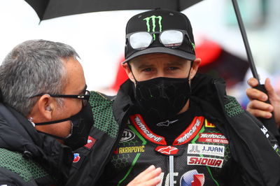 Jonathan Rea and Pere Riba, French WSBK race2, 2020