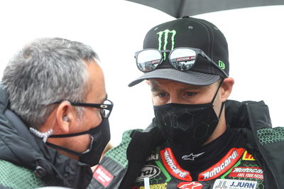 Jonathan Rea and Pere Riba, French WSBK race2, 2020