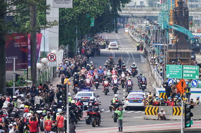 FOTO: Dihadiri Presiden, Parade MotoGP Meriahkan Jakarta