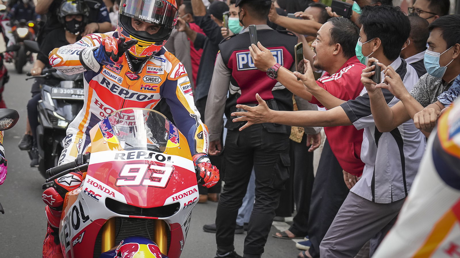 FOTO: Dihadiri Presiden, Parade MotoGP Meriahkan Jakarta