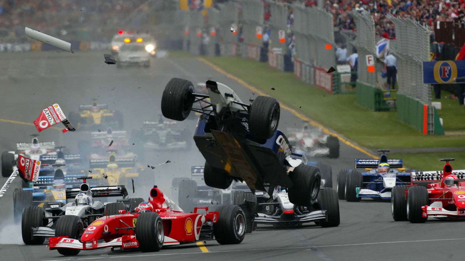 Balapan pembuka paling gila dalam sejarah F1