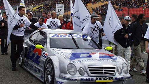 Bernd Schneider 2001 DTM Champion.