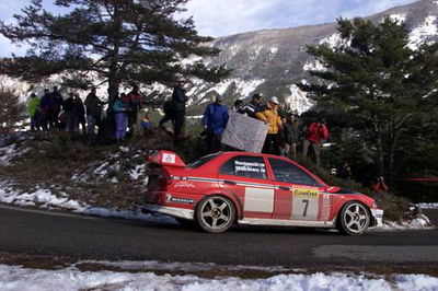 Rally Sweden: Stage two.