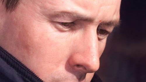 Colin McRae considers the chop.