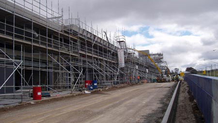 Bathurst prepared for pit complex opening.