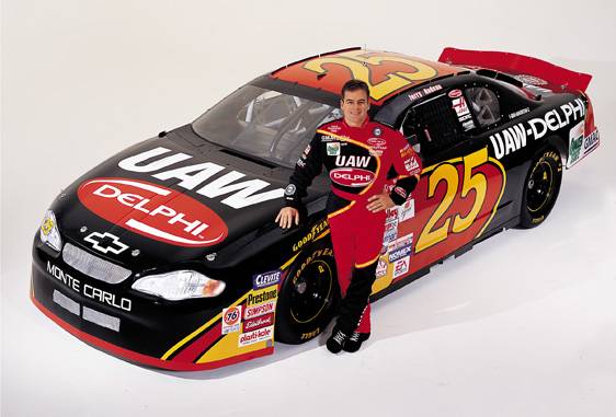 NASCAR Starting line up: Coca Cola 600.