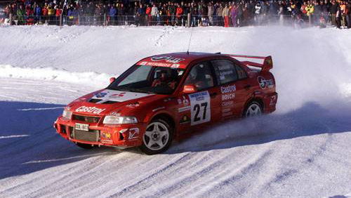Category and championship victory for Mitsubishi.