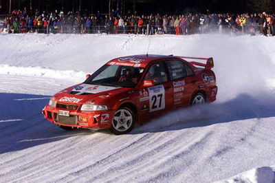 Category and championship victory for Mitsubishi.